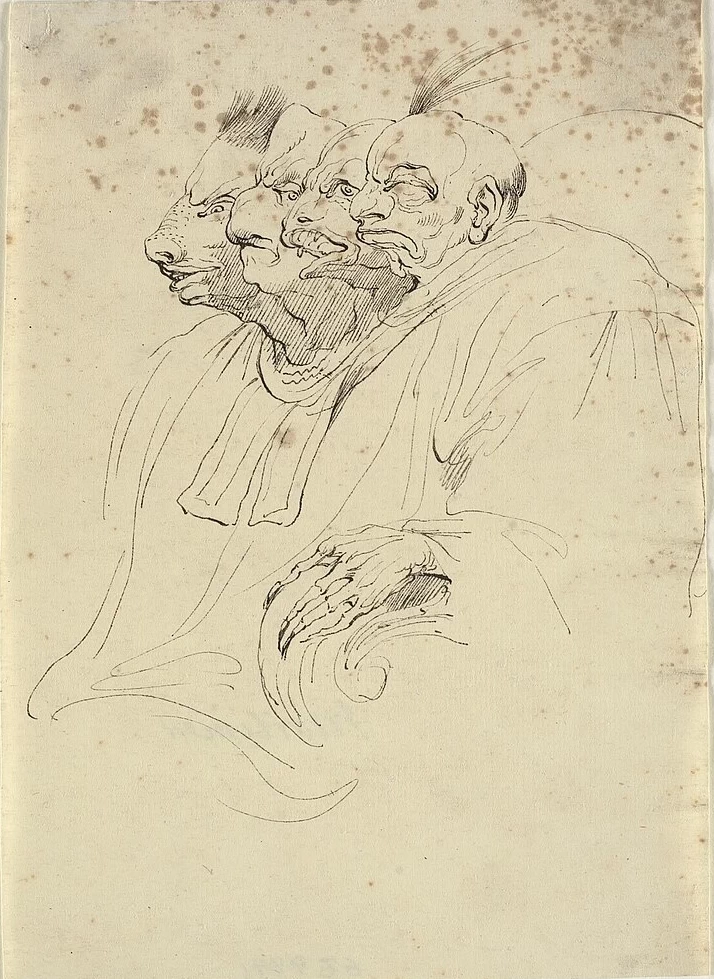 Caricature - Statens Museum for Kunst, Copenaghen